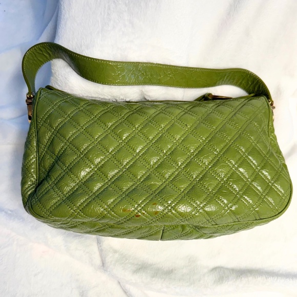 Marc Jacobs Green Patent Leather Ursula Hobo bag - Picture 3 of 13